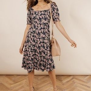 NWT Bohme Boutique Amy Floral Dress